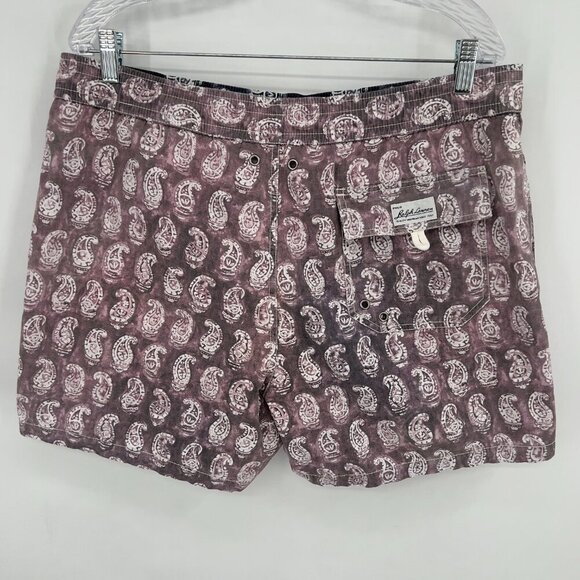 Polo Ralph Lauren Men’s Swim Shorts Mesh Lined Paisley Print Size L - Picture 2 of 9